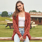 Vroege lente halflange gebreide trui voor dames🧥—Perfect om over T-shirts of onder jassen te dragen, ideaal voor zowel op kantoor als tijdens brunchafspraakjes💼