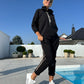 💝Nieuwe herfstcollectie 2025🔥Hoodie & Jogger-broek voor dames 2-delige casual set