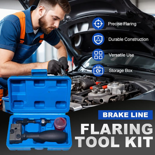 🔧Universele Remleiding Flaring Tool Kit voor Auto's