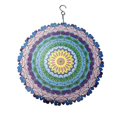 (🎁2025 Hot Sale🎁) 3D kleurrijke wind draaiende mandala