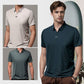 🔥Heren Casual Revers Ademend Kreukvrij T-shirt - KOOP 2 GRATIS VERZENDING