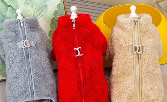 🔥 Hot Sale 51% korting 🔥Winterhonden jumpsuitjas met ritssluiting aan de achterkant