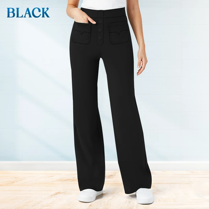 💖2025 NIEUWE TYPE UITVERKOOP 50% UIT💷Women's Casual High Waist Stretch Pants (Hoe meer je koopt, hoe hoger de korting)
