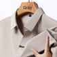 🔥Heren Casual Revers Ademend Kreukvrij T-shirt - KOOP 2 GRATIS VERZENDING