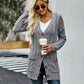 Vroege lente halflange gebreide trui voor dames🧥—Perfect om over T-shirts of onder jassen te dragen, ideaal voor zowel op kantoor als tijdens brunchafspraakjes💼