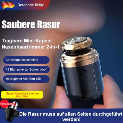 🔥2026 Hete verkoop 50% korting multifunctioneel capsule scheermes
