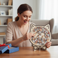 🎁Kerstuitverkoop 50% KORTING🎅135-delige Morandi-kleurige houten puzzel in de vorm van een kat