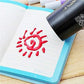 🔥 DAGELIJKSE DEAL 🎨 Magische Warmtegevoelige Inkt – 6 Kleuren voor Creatieve Kaarten, Albums en DIY Projecten