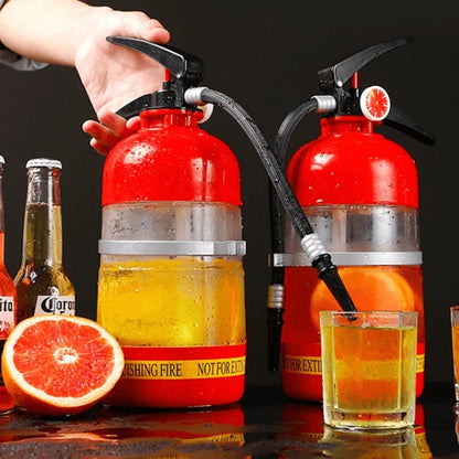 🥳HETE UITVERKOOP 2026🧯🍻 50% korting! Brandblusser bierkoeler – 2 liter inhoud, handdispenser. Uniek ontwerp, houdt drankjes vers.🏆⚽