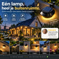 🌞 2+1 GRATIS! Draadloze zonne-dakgootlampen – licht zonder stroomkosten