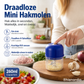 🔋✨ Draadloze Mini Voedselmolen – Hak en Maal Ingrediënten Snel Zonder Gedoe