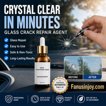 🚗✨ 50% KORTING – Auto Glasreparatieset – Herstel Sterretjes en Scheuren Zelf Zonder Dure Reparatie