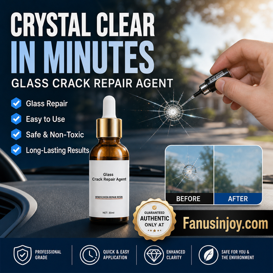 🚗✨ 50% KORTING – Auto Glasreparatieset – Herstel Sterretjes en Scheuren Zelf Zonder Dure Reparatie