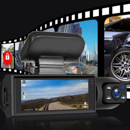 🚗📹Rij slimmer met onze 170° Wide-Angle Dash Cam - Dual Lens, 1080p Helderheid!
