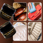 🧵✨ Lederverf Reparatieset – Herstel Kleur, Verberg Krassen en Vernieuw Leren Artikelen