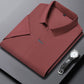 🔥Heren Casual Revers Ademend Kreukvrij T-shirt - KOOP 2 GRATIS VERZENDING
