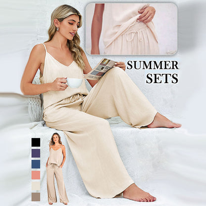 Casual Tuinbroek met Wijde Pijpen Pak