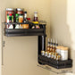 Kitchen Corner No-Punch Multi-Tier Rotating Shelf