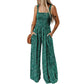 Mouwloze overalls jumpsuits voor dames met casual print🍃