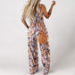 Mouwloze overalls jumpsuits voor dames met casual print🍃