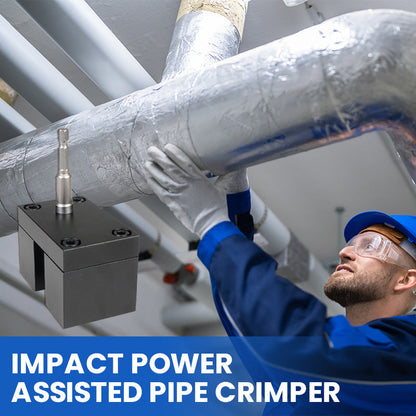 🔥Hot sale🔥Met slagkracht ondersteunde pijpkrimptang