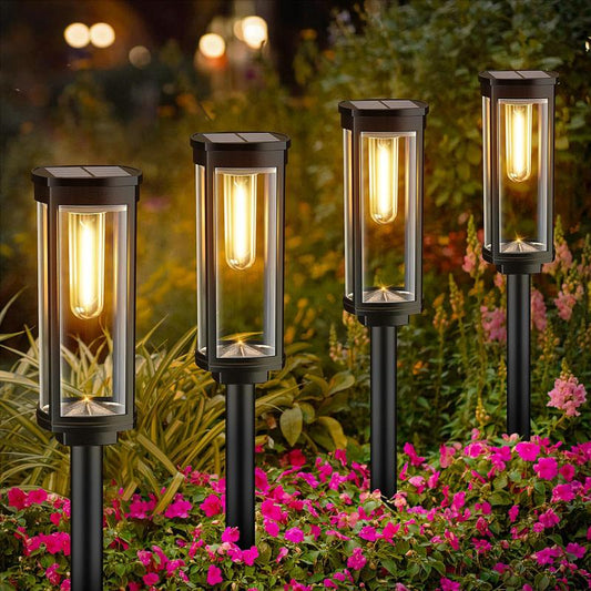 Zonne-energie tuinverlichting voor buitenpaden