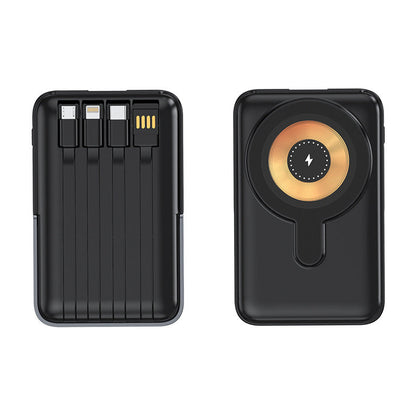 🔥Hot Sale 50% korting🔋Magnetische draadloze powerbank 10000mAh snellader met telefoonhouder