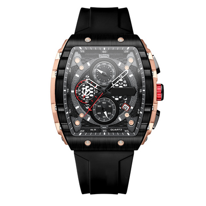 💥gratis verzending🌈Cyberpunk futuristische stijl⌚Multifunctioneel herenhorloge met kwarts