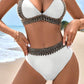 💥Dames Halter-Bikiniset met Striksluiting op de Rug – 2-Delig