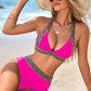 💥Dames Halter-Bikiniset met Striksluiting op de Rug – 2-Delig