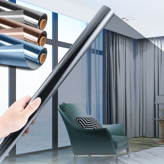 🪟 NU 50% KORTING! 🔒 Sticker tegen inkijk – eenrichtingsprivacy, UV-bescherming en eenvoudig aan te brengen 🏠
