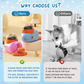 🐕2-in-1 Interactief Hondenspeelgoed en Traktatiedispenser