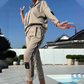 💝Nieuwe herfstcollectie 2025🔥Hoodie & Jogger-broek voor dames 2-delige casual set