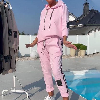 💝Nieuwe herfstcollectie 2025🔥Hoodie & Jogger-broek voor dames 2-delige casual set