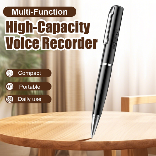 🔥 LAATSTE DAG PROMOTIE - 50% KORTING 🔥Multifunctionele voicerecorderpen met hoge capaciteit