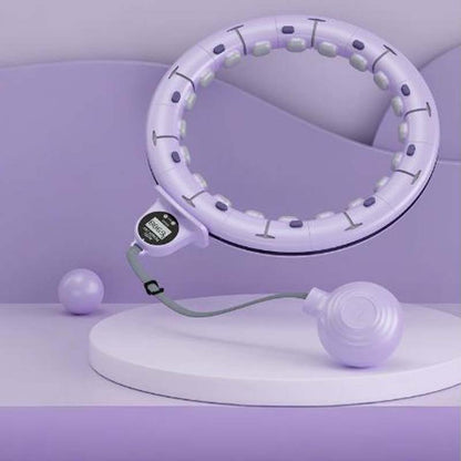 🔥Hete verkoop 50% korting🔥Verstelbare slimme hoepel met 360°-massage