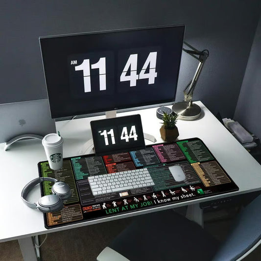 Vlekbestendige, antislip muismat voor op kantoor