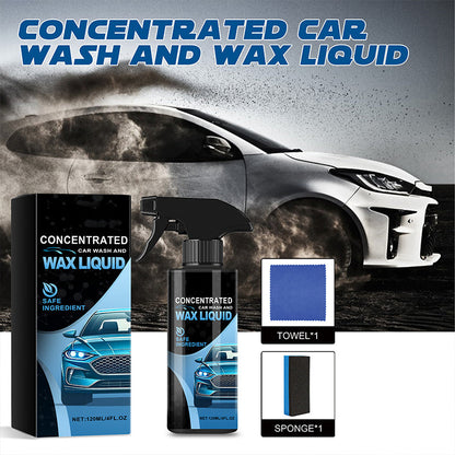 🔥2025 New Arrival🔥 🔥Koop er 2 krijg er 1 gratis✨Zachte en effectieve reinigingsspray voor auto's (met spons en doekje)