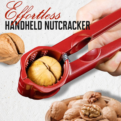 🔥 50% KORTING ! ✨ Handmatige Notenkraker - Lichtgewicht Ontwerp met Opvangbak, Geschikt voor Diverse Noten, Kraken zonder Pletten 🥜⚙️