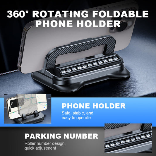 ✨ 49% korting – 360° Opvouwbare Telefoonhouder met Antislipbasis! 📱