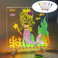 ⏳ €19,99 SPECIALE PRIJS 🌈 Lichtgevend Tekenbord voor Kinderen – Magisch Tekenen Zonder Rommel