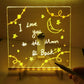 ⏳ €19,99 SPECIALE PRIJS 🌈 Lichtgevend Tekenbord voor Kinderen – Magisch Tekenen Zonder Rommel