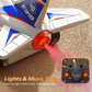 🤖 Black Friday 60% Korting! 2-in-1 Elektrisch Transformerend Vliegtuig-Robot Speelgoed – Automatische Transformatie & LED-Lichten! ✈️✨