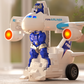 🤖 Black Friday 60% Korting! 2-in-1 Elektrisch Transformerend Vliegtuig-Robot Speelgoed – Automatische Transformatie & LED-Lichten! ✈️✨
