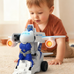 🤖 Black Friday 60% Korting! 2-in-1 Elektrisch Transformerend Vliegtuig-Robot Speelgoed – Automatische Transformatie & LED-Lichten! ✈️✨