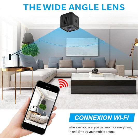 📹 NU 50% KORTING! 🌙 Mini-Smart-HD-beveiligingscamera – Nachtzicht, bewegingsdetectie & tweeweg audio 🔒