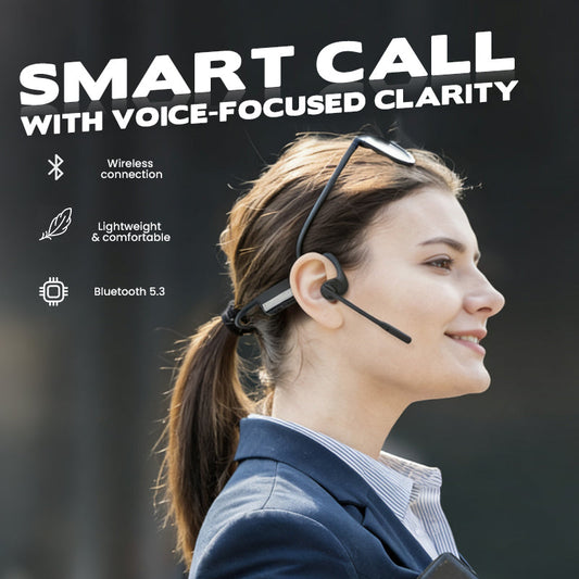 🎁Hot Sale Promotie 56% KORTING🔥 Open Air Conduction Draadloze Bluetooth Headset met Microfoon