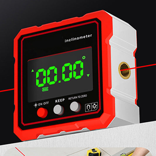 📐 50% KORTING! 🎉Zeer nauwkeurige magnetische hellingsmeter met LED-displa