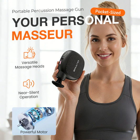 🌟Draagbaar percussiemassageapparaat
