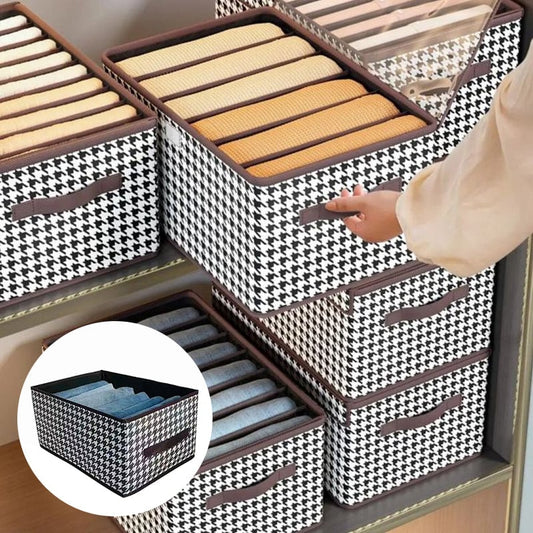 👕📦 Opvouwbare Kleding Organizer voor de Kast – Meer Ruimte en Perfecte Orde